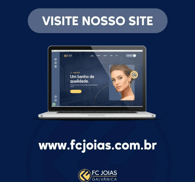 [FC Joias] Banho em joias no atacado