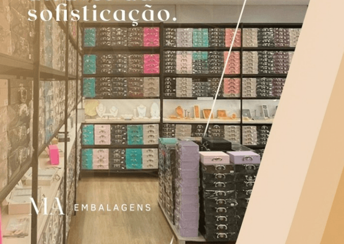 Maletas de Semijoias da M.A Embalagens