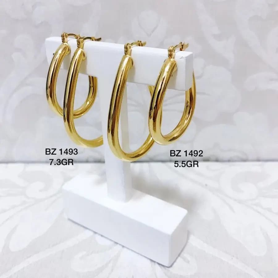 Argola Tubo BZ 1492 BZ 1493