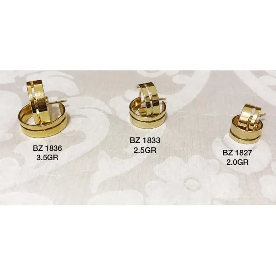 Argola Usinada BZ 1836 BZ 1833 BZ 1827