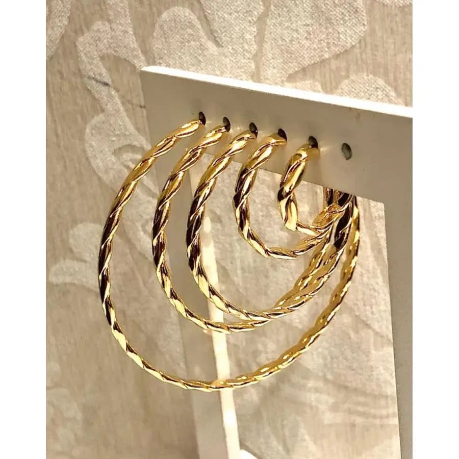 Argola Fio BZ 1695 BZ 1694 BZ 1693 BZ 1692 BZ 1691 miniatura 2