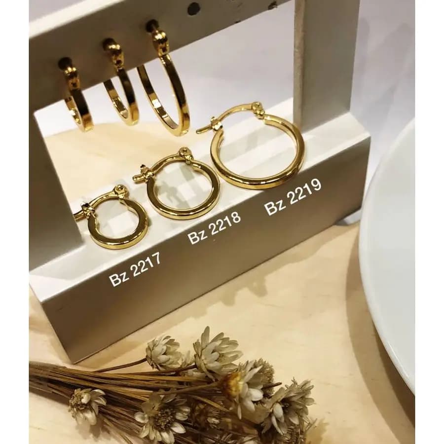 Argola Usinada BZ 2217 BZ 2218 BZ 2219