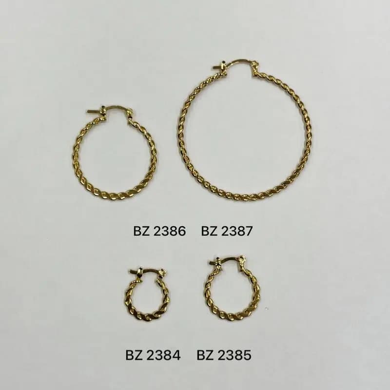 Argola Fio BZ 2384 BZ 2385 BZ 2386 BZ 2387