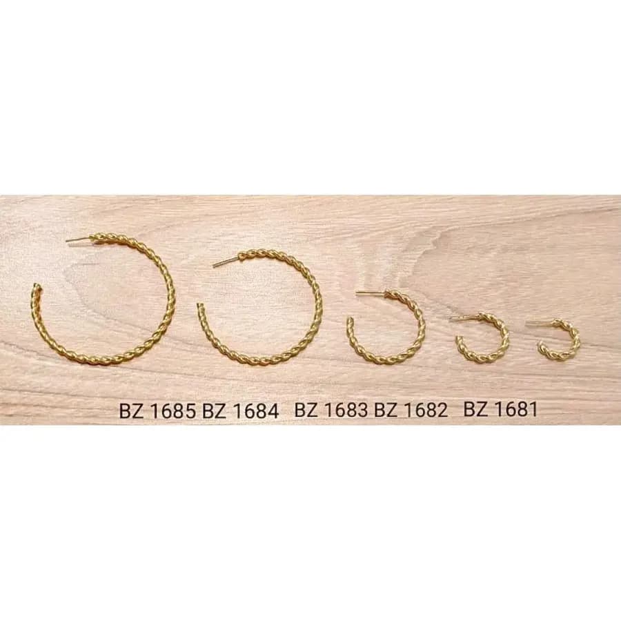 Argola Fio BZ 1685 BZ 1684 BZ 1683 BZ 1682 BZ 1681