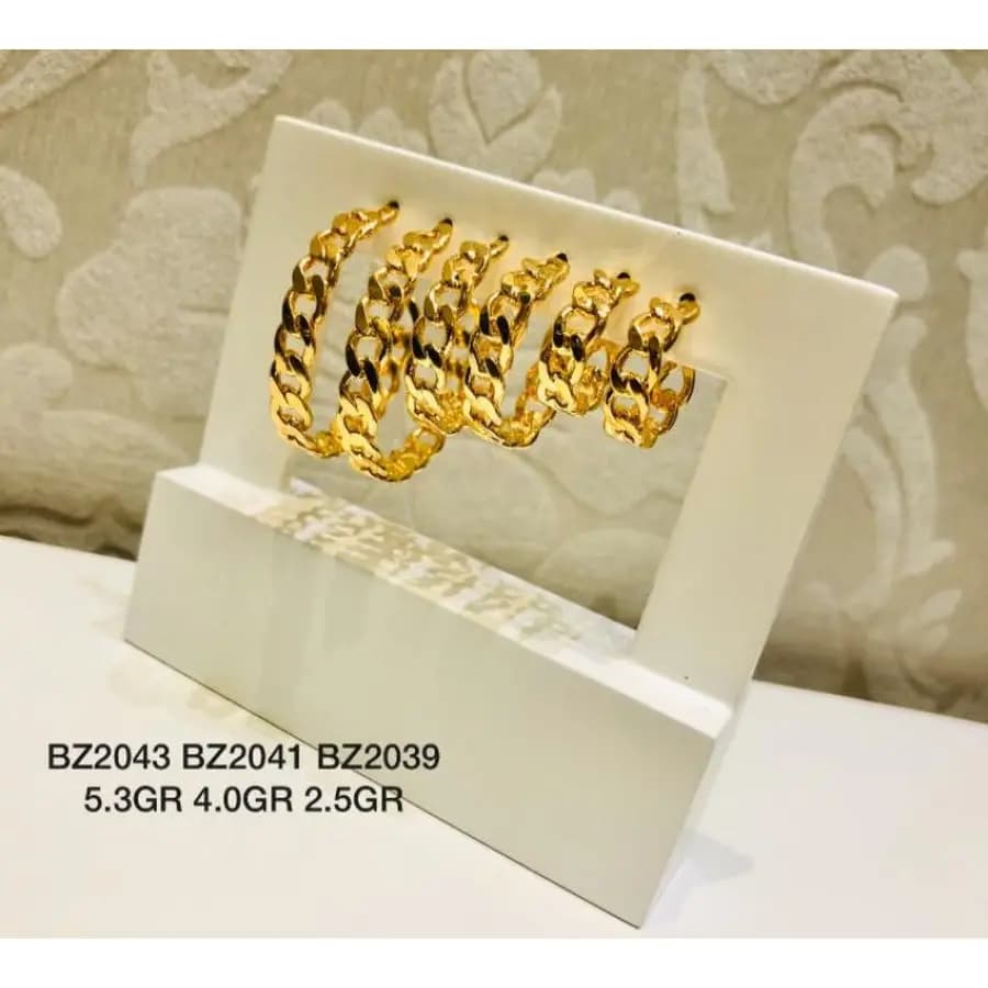 Argola Corrente BZ 2039 BZ 2041 BZ 2043