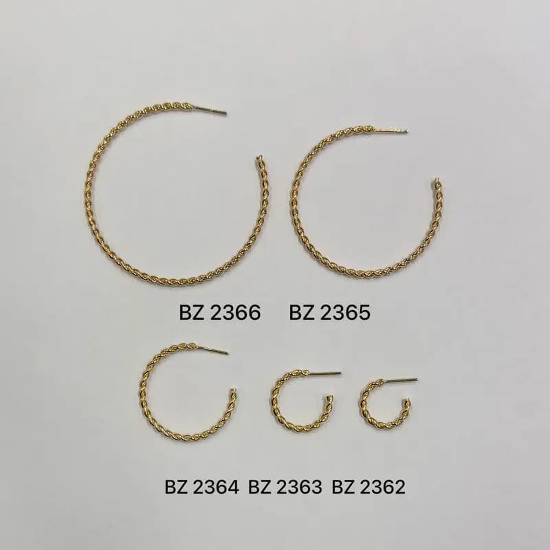 Argola Fio BZ 2362 BZ 2363 BZ 2364 BZ 2365 BZ 2366