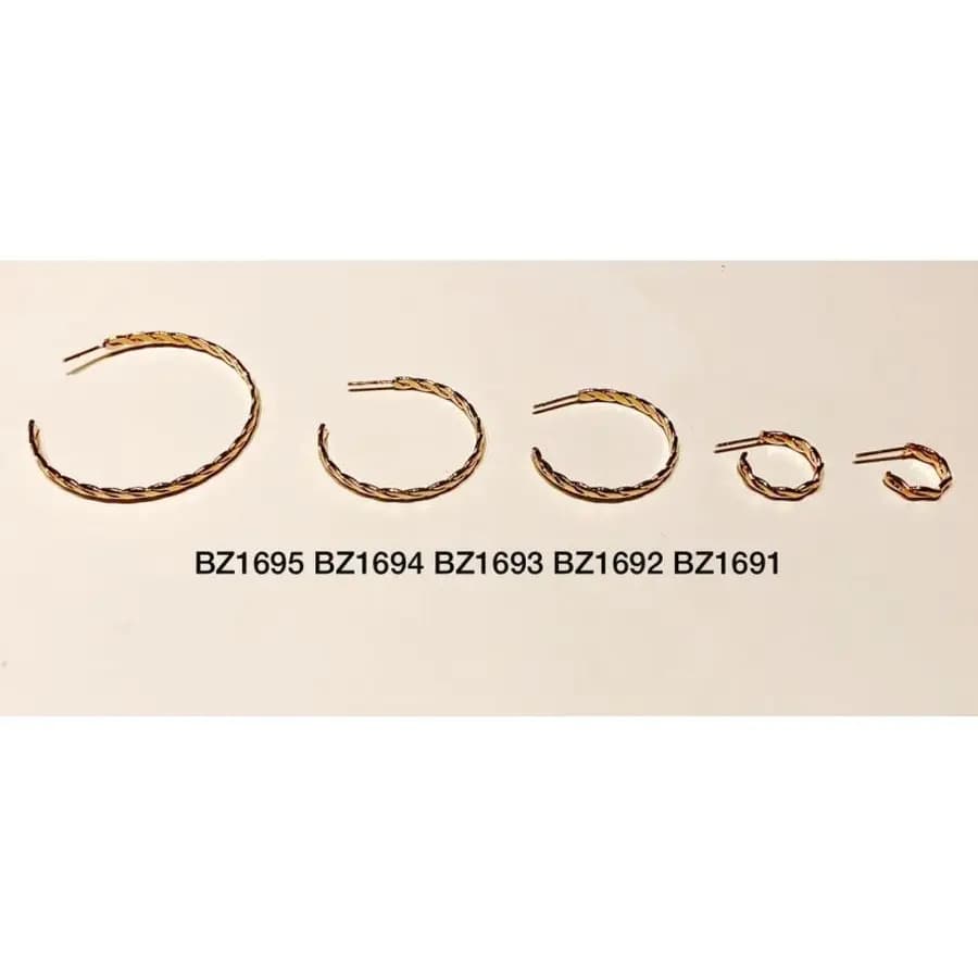 Argola Fio BZ 1695 BZ 1694 BZ 1693 BZ 1692 BZ 1691
