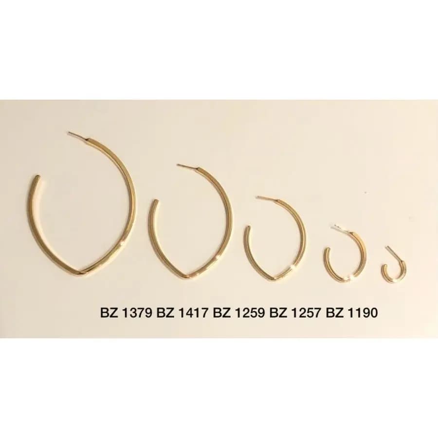 Argola Tubo BZ 1379 BZ 1417 BZ 1259 BZ 1257 BZ 1190