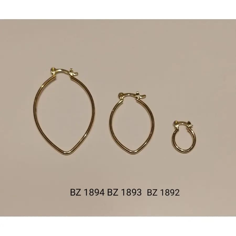 Argola Fio BZ 1894 BZ 1893 BZ 1892