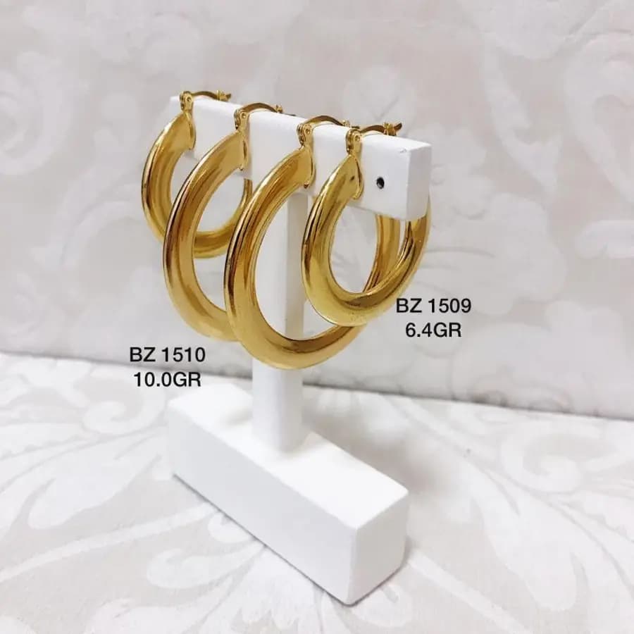 Argola Tubo BZ 1509 BZ 1510