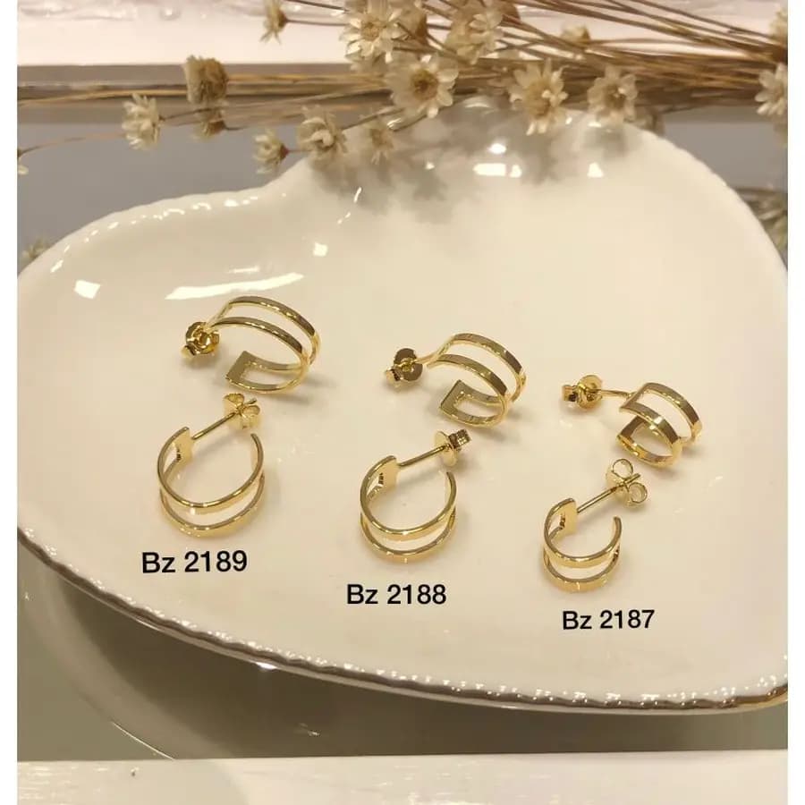 Argola Usinada BZ 2187 BZ 2188 BZ 2189