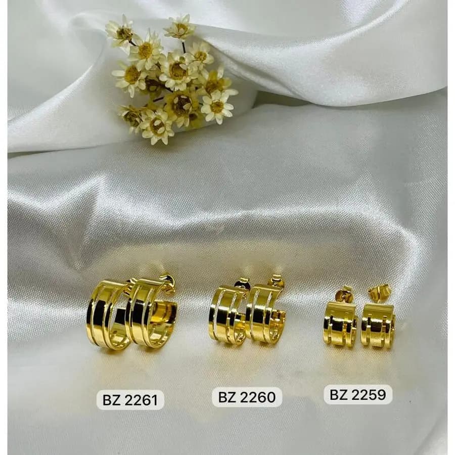 Argola Usinada BZ 2261 BZ 2260 BZ 2259