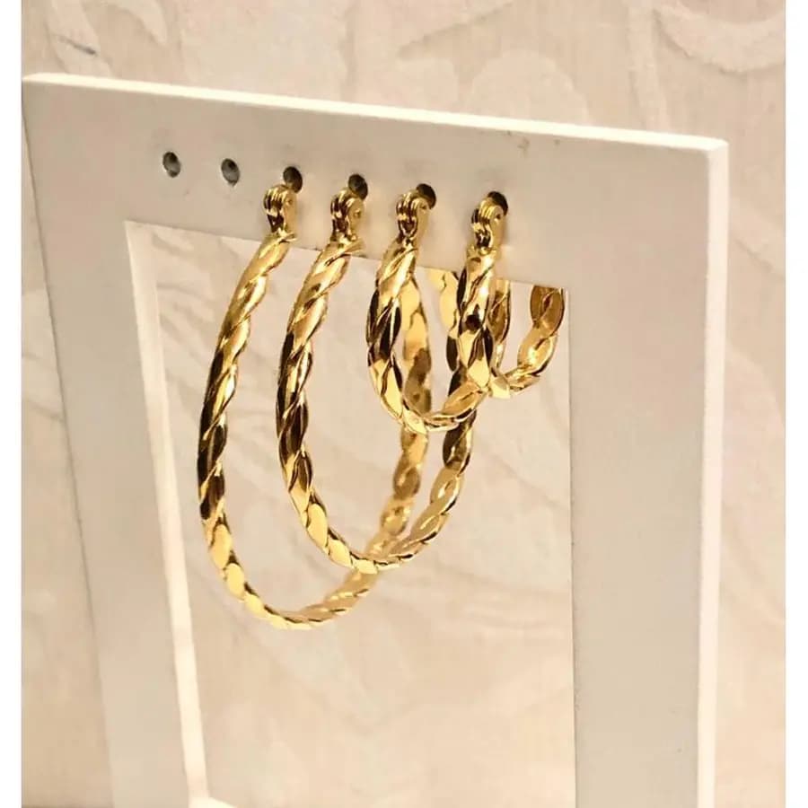 Argola Fio BZ 1699 BZ 1698 BZ 1697 BZ 1696 miniatura 2