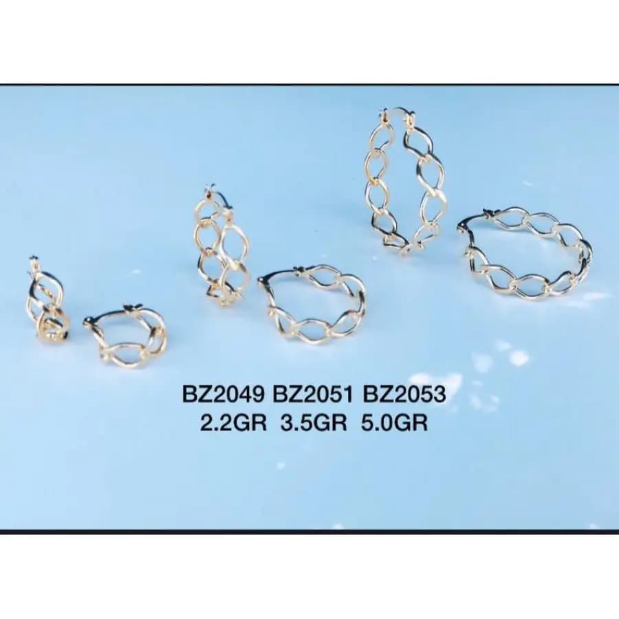 Argola Corrente BZ 2049 BZ 2051 BZ 2053