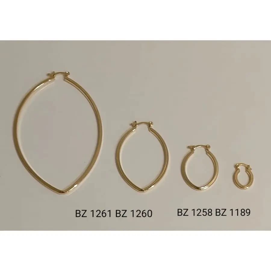 Argola Tubo BZ 1261 BZ 1260 BZ 1258 BZ 1189
