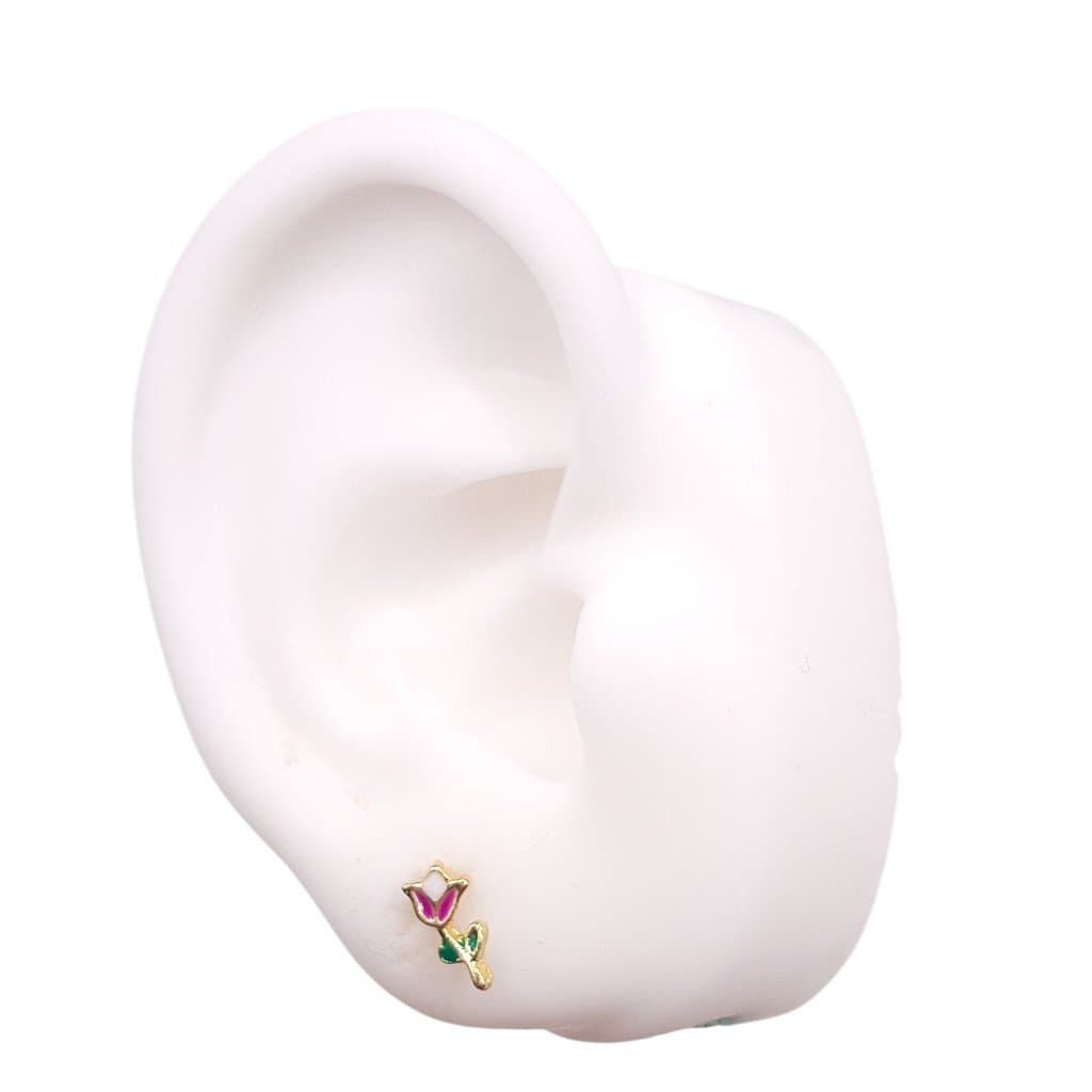 Brinco Tulipa (Resina) miniatura 2