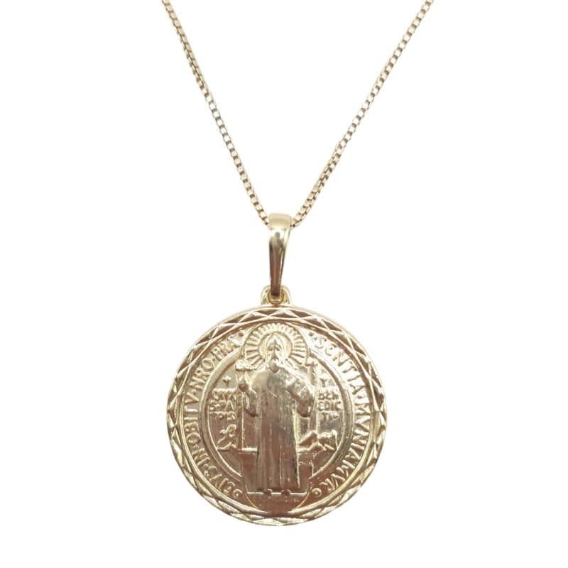 Pingente Medalha São Bento miniatura 2
