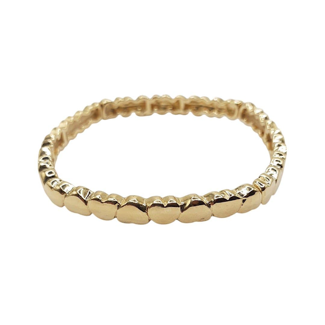 Pulseira Silicone Corações (Fina)