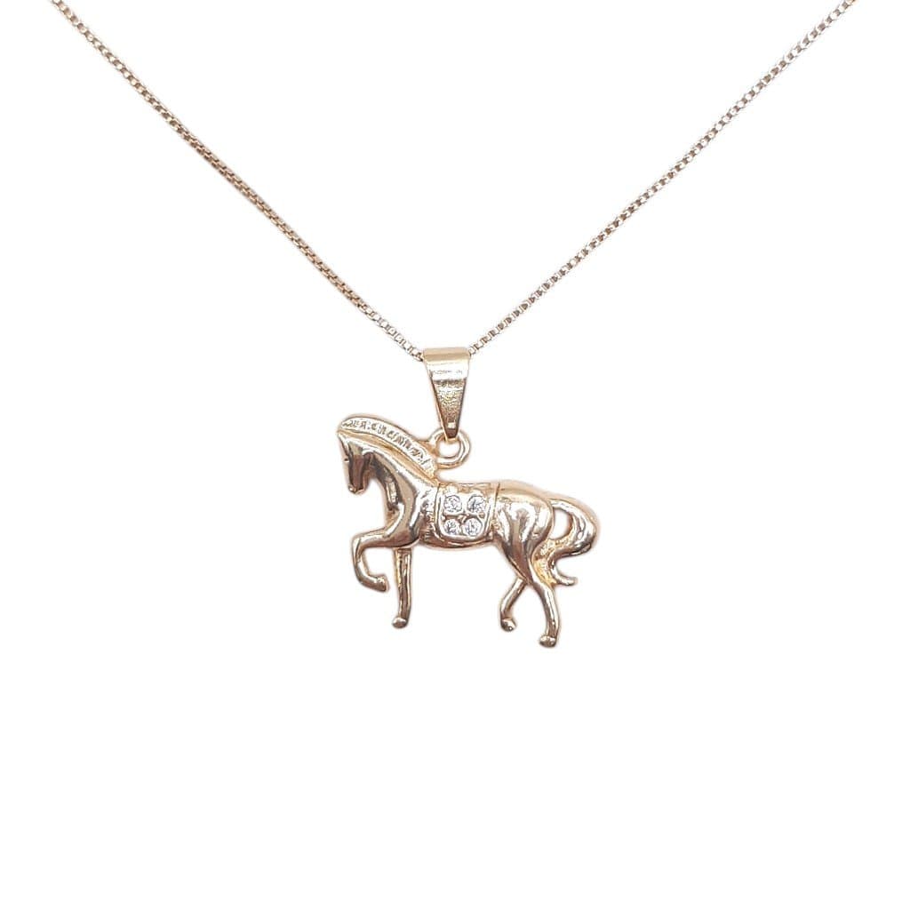 Pingente Cavalo Com Zircônia miniatura 2