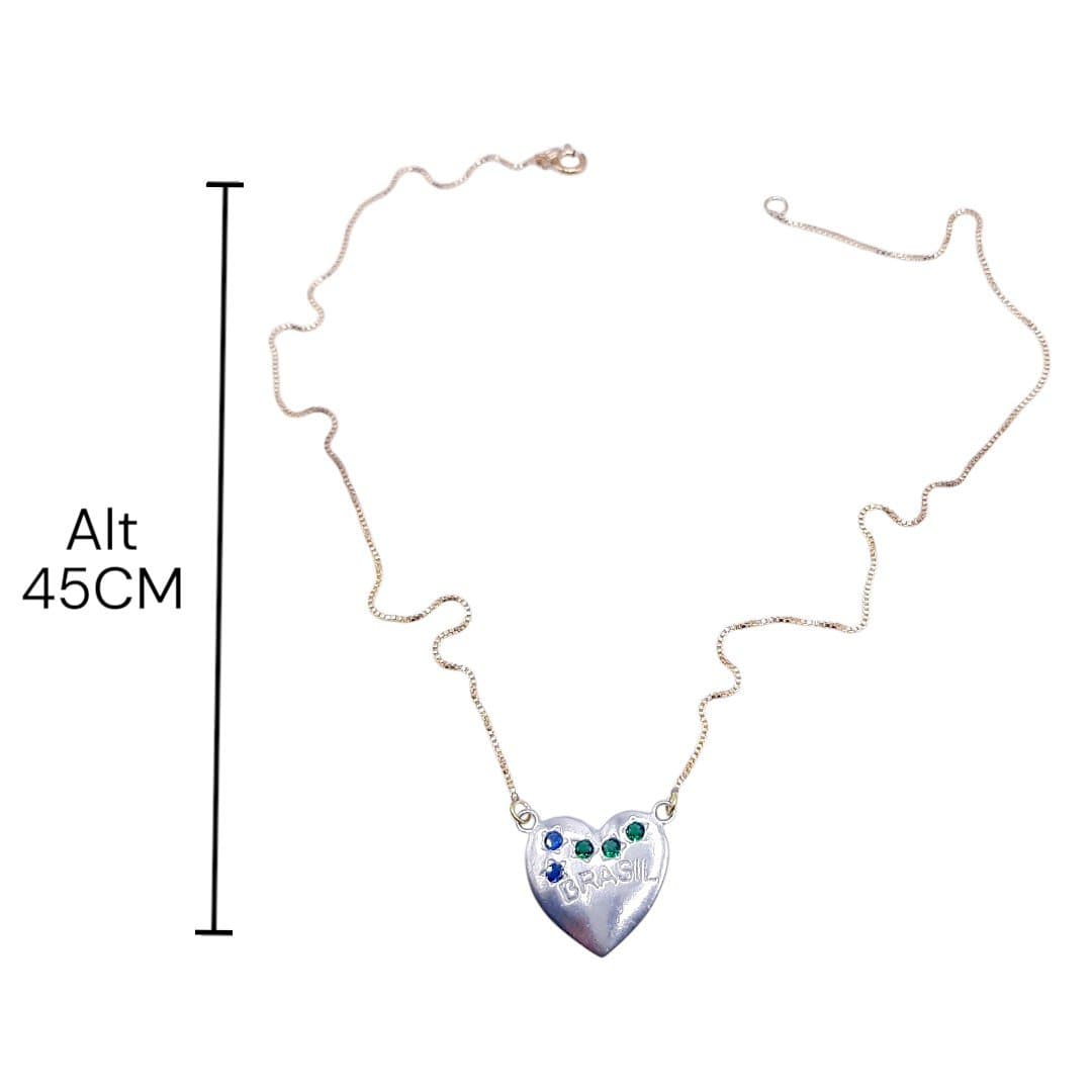 Cl. Coração Com Estrelas Brasil miniatura 2
