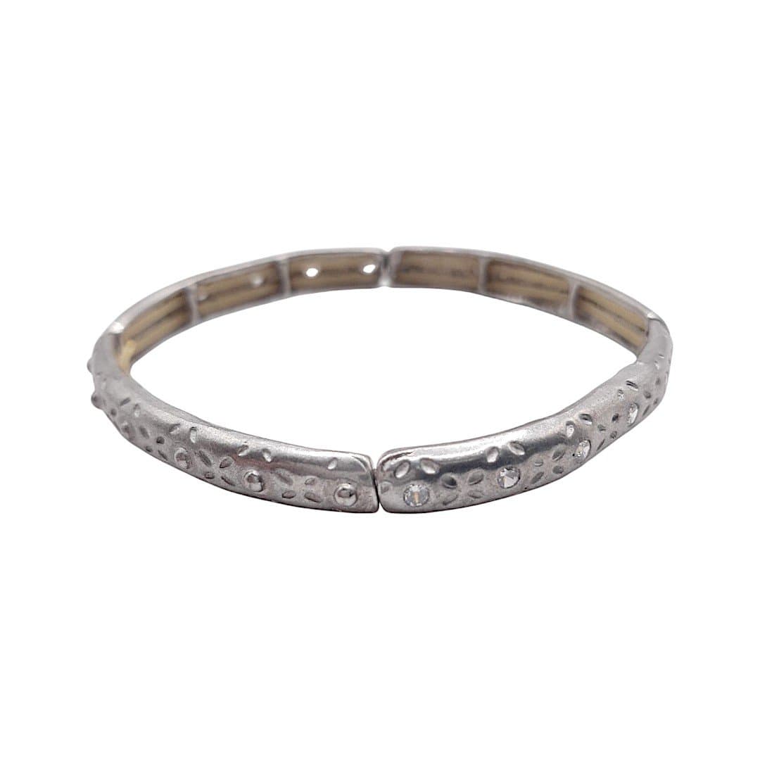 Pulseira Fina Toda Trabalhada Com Zirconias