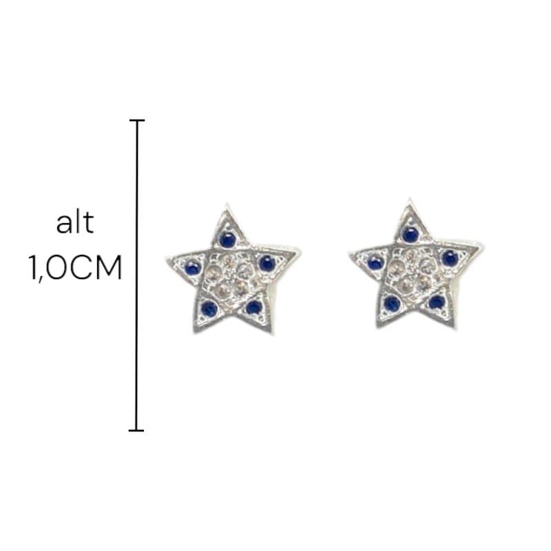 Brinco Estrela Cravejada