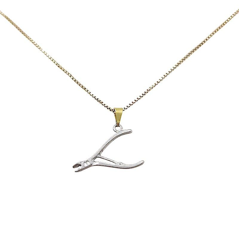 Pingente Alicate  Manicure miniatura 2