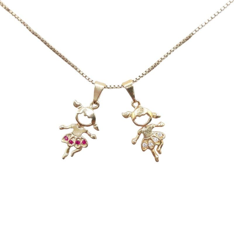 Pingente Menina Dançando miniatura 2