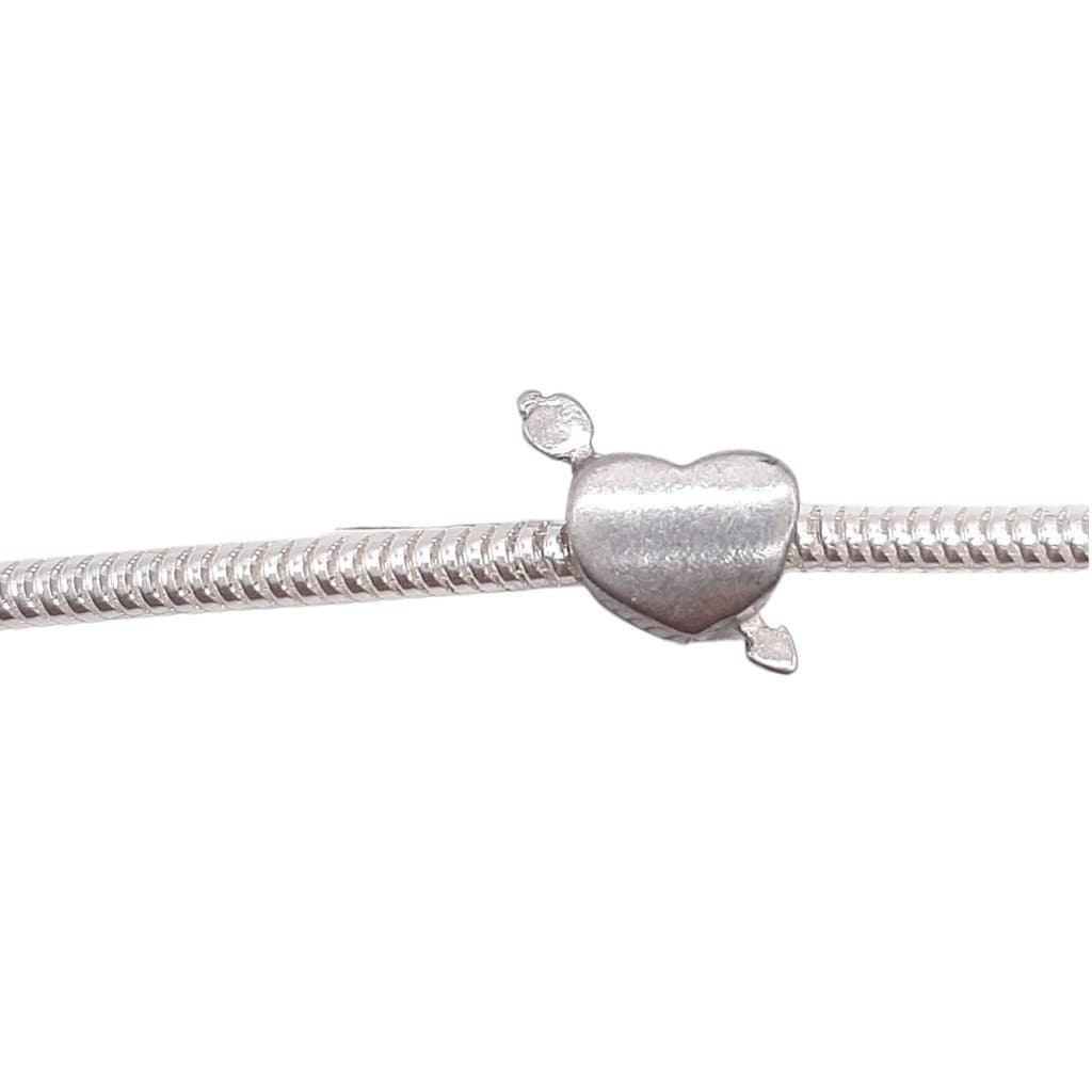Berloque Coração Flechado Fixo miniatura 2