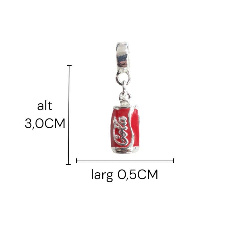 Berloque Lata De Coca Cola Pendurada