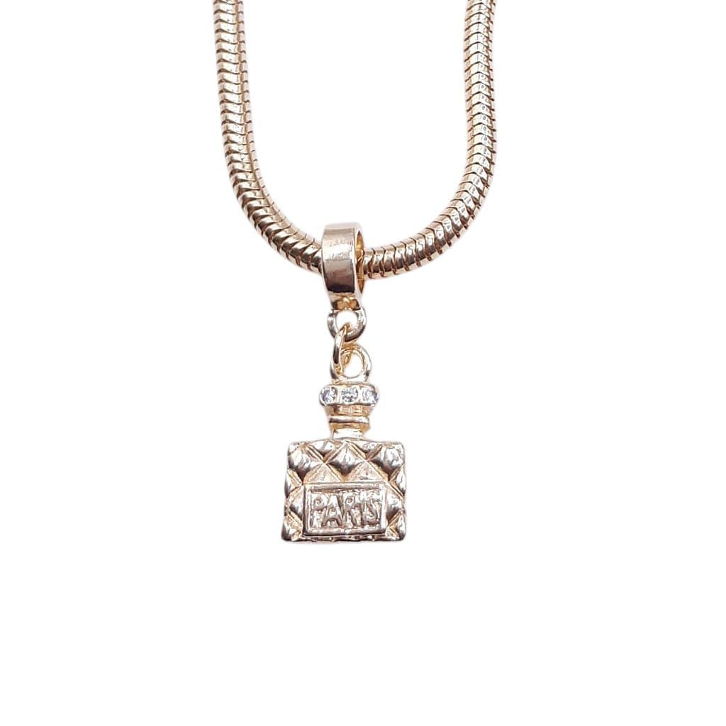 Berloque Perfume Paris Com Zirconia Pendurado miniatura 2