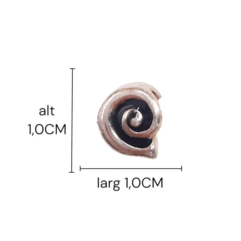 Berloque Caracol Fixo