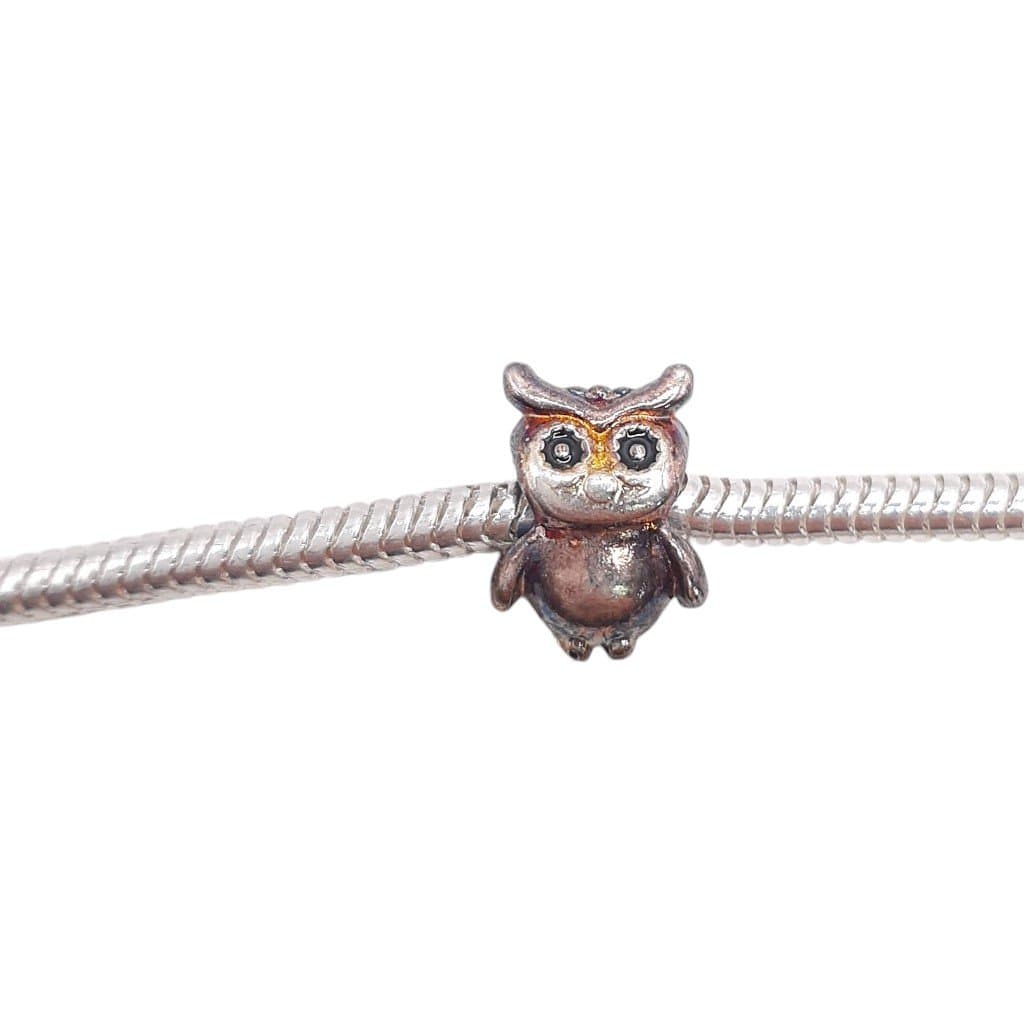 Berloque Coruja Fixa miniatura 2
