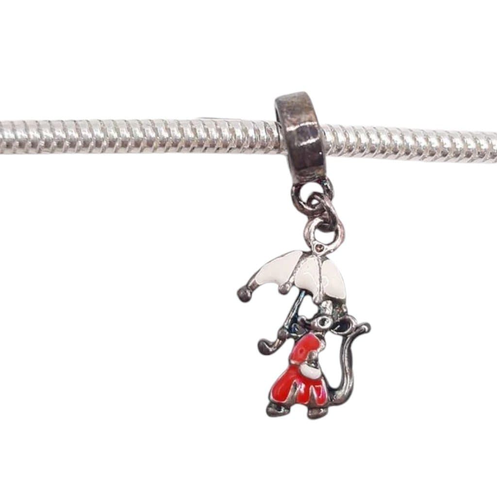Ratinha Com Guarda Chuva Pendurada miniatura 2