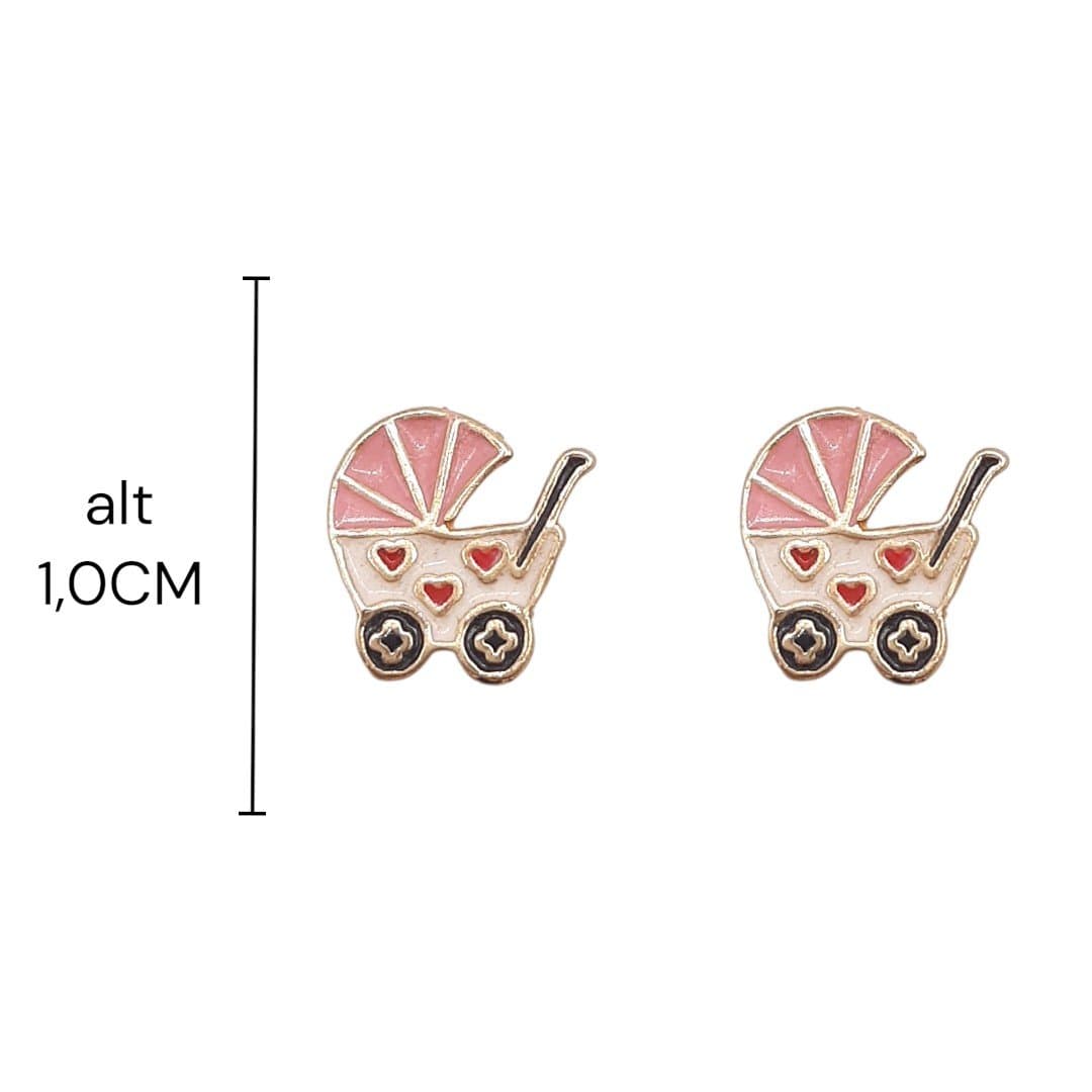 Brinco Carrinho De Bebe
