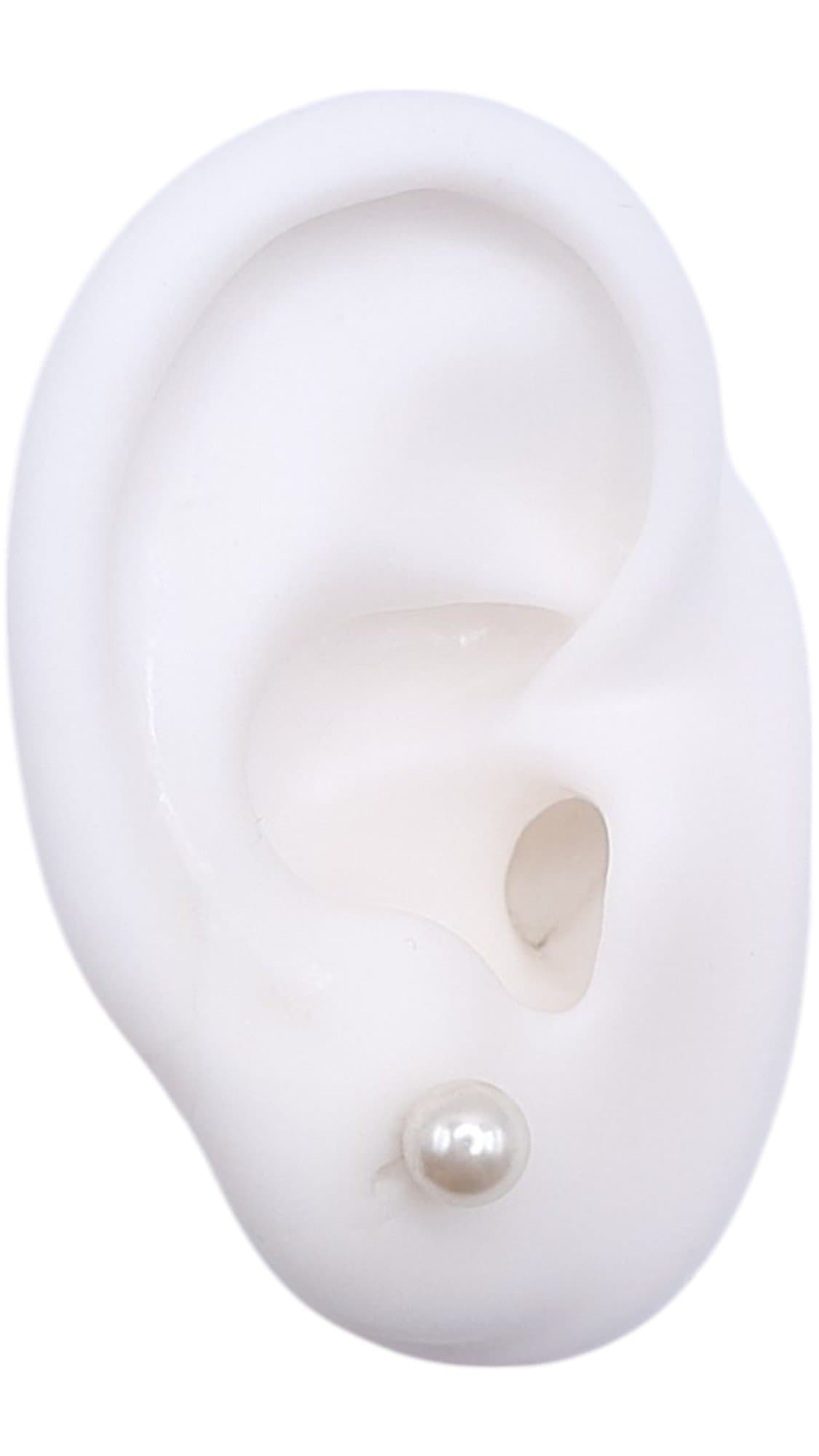 Brinco Pérola 6mm miniatura 2