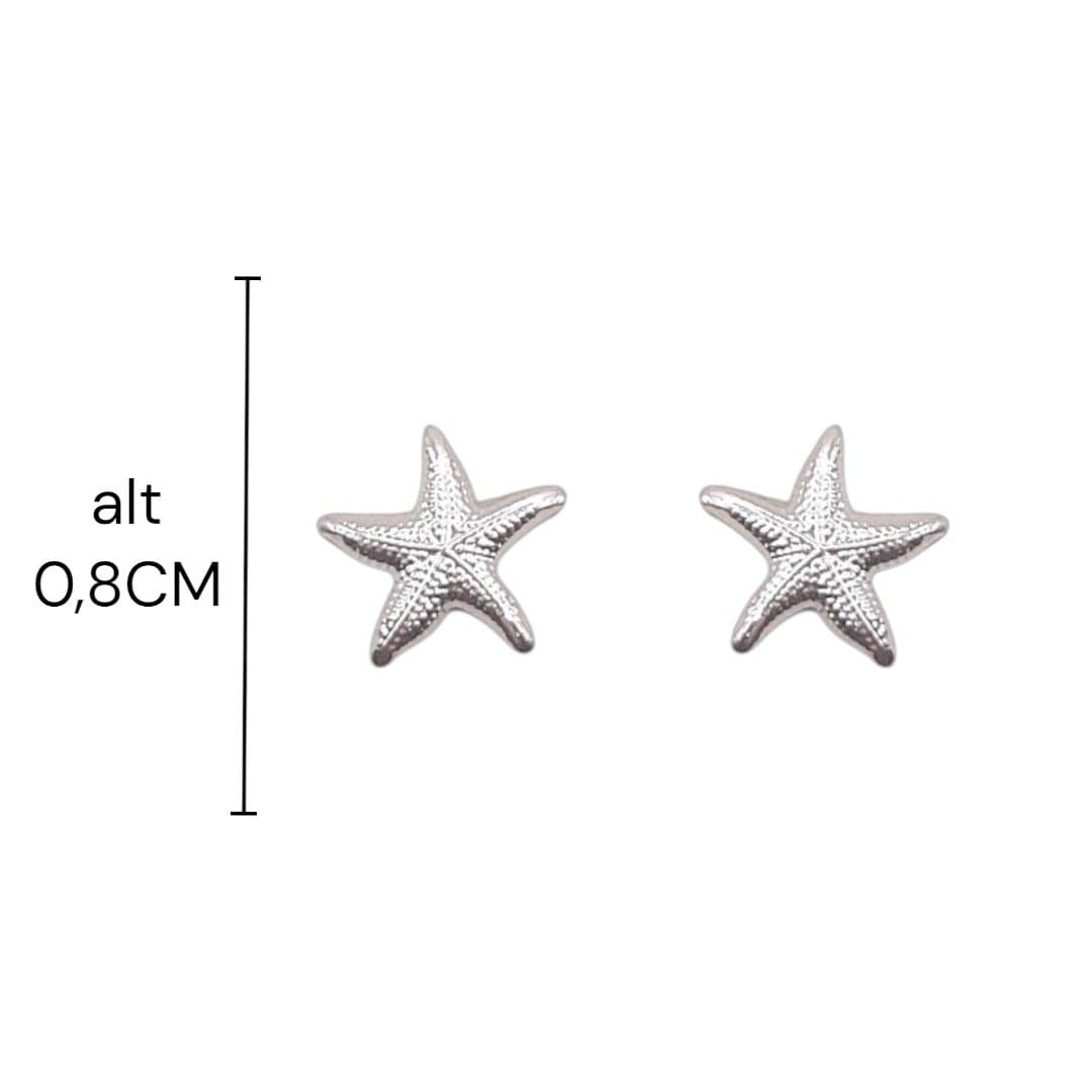 Brinco Estrela Do Mar 0,8cm