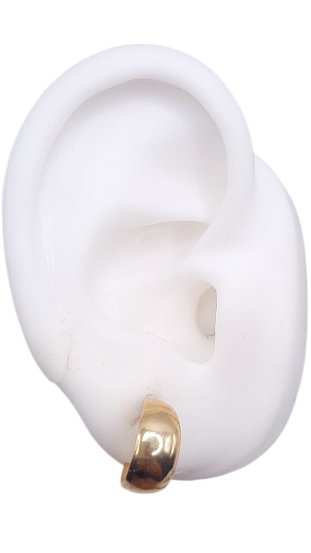 Brinco Argola Chapa Lisa Baby miniatura 2