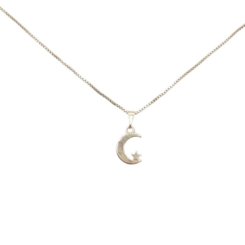 Pingente Lua Com Estrela miniatura 2