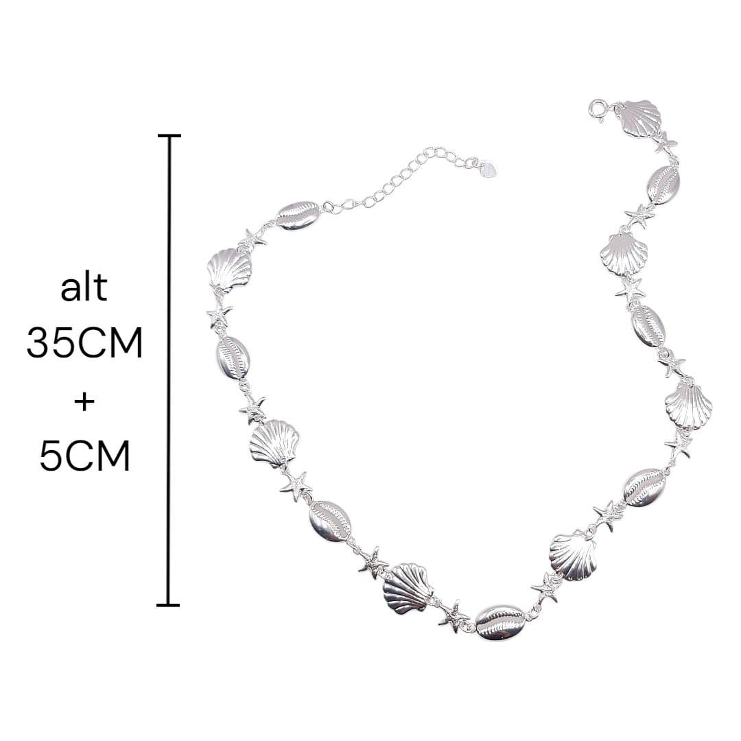 Choker Concha ,estrela E Buzios miniatura 2
