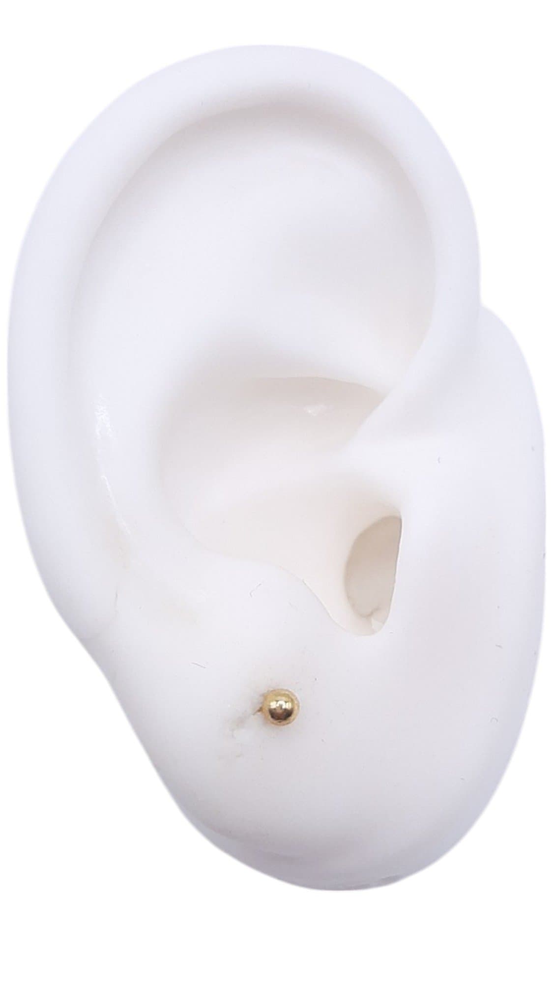 Brinco Bola 2mm miniatura 2