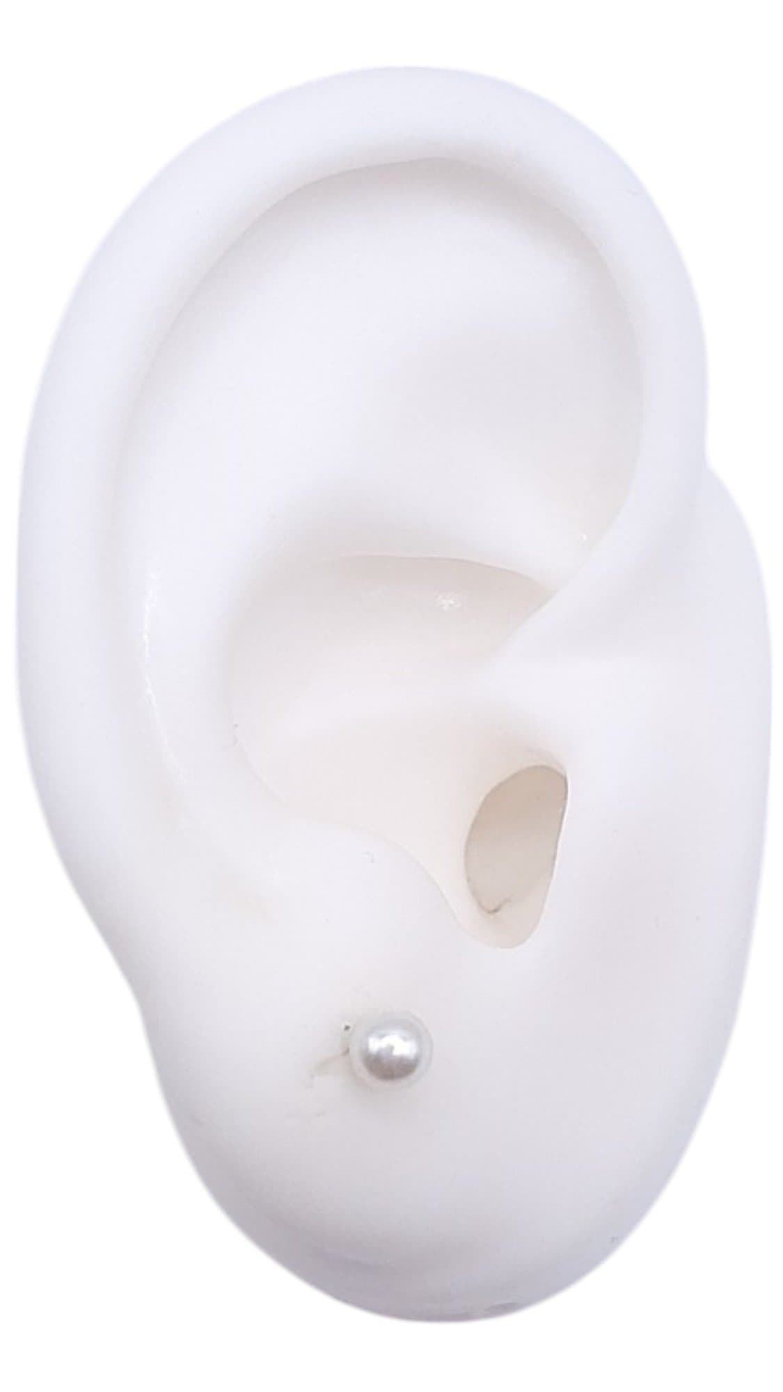 Brinco Pérola 3mm miniatura 2