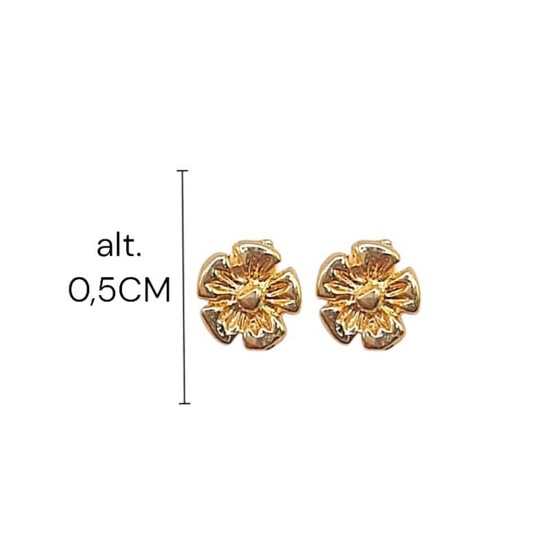 Brinco Flor Havaiana Delicada