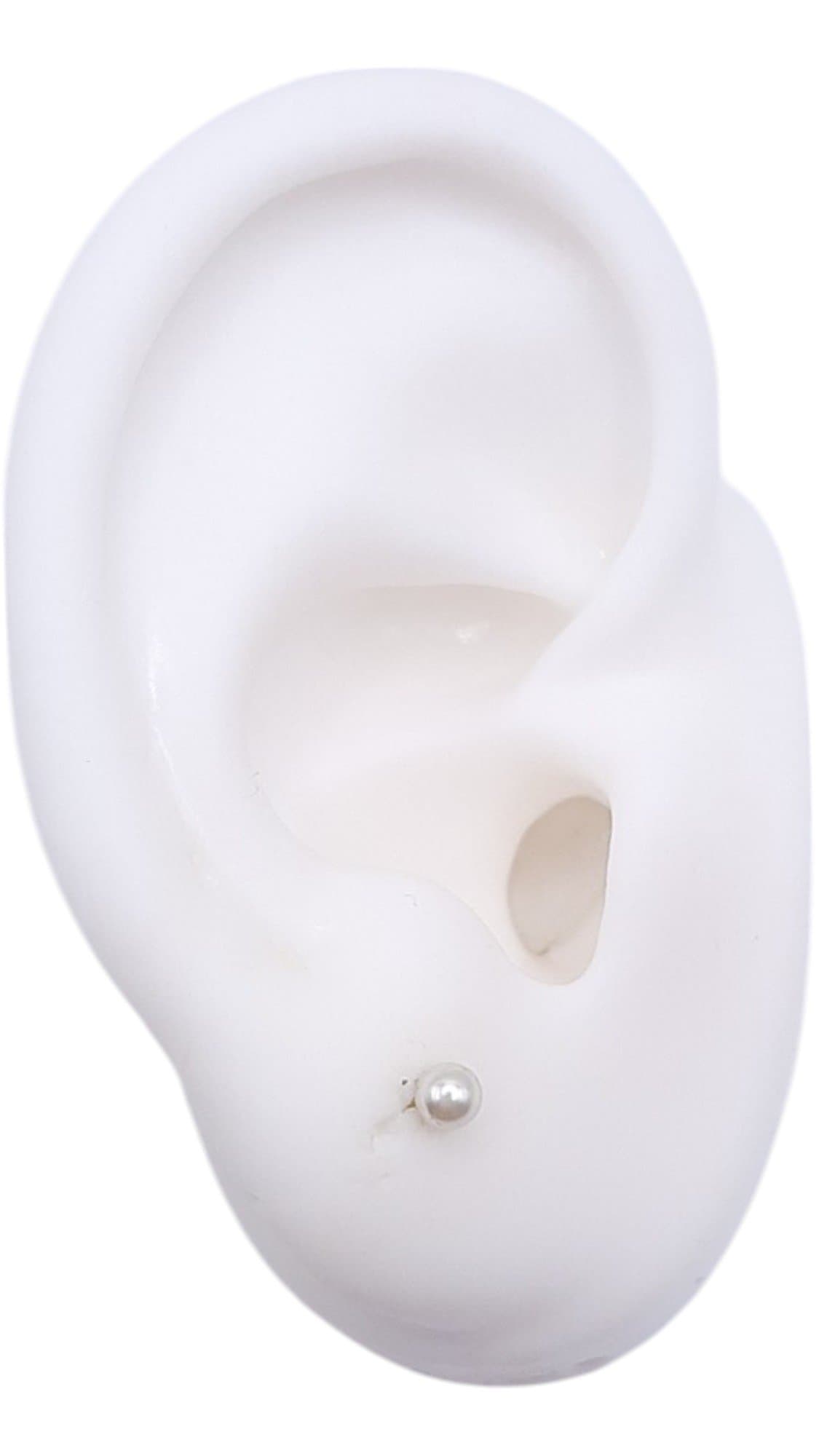 Brinco Pérola 4mm miniatura 2