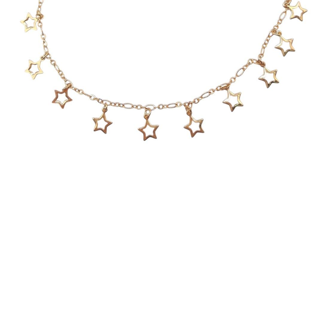 Choker Estrelas Vasadas