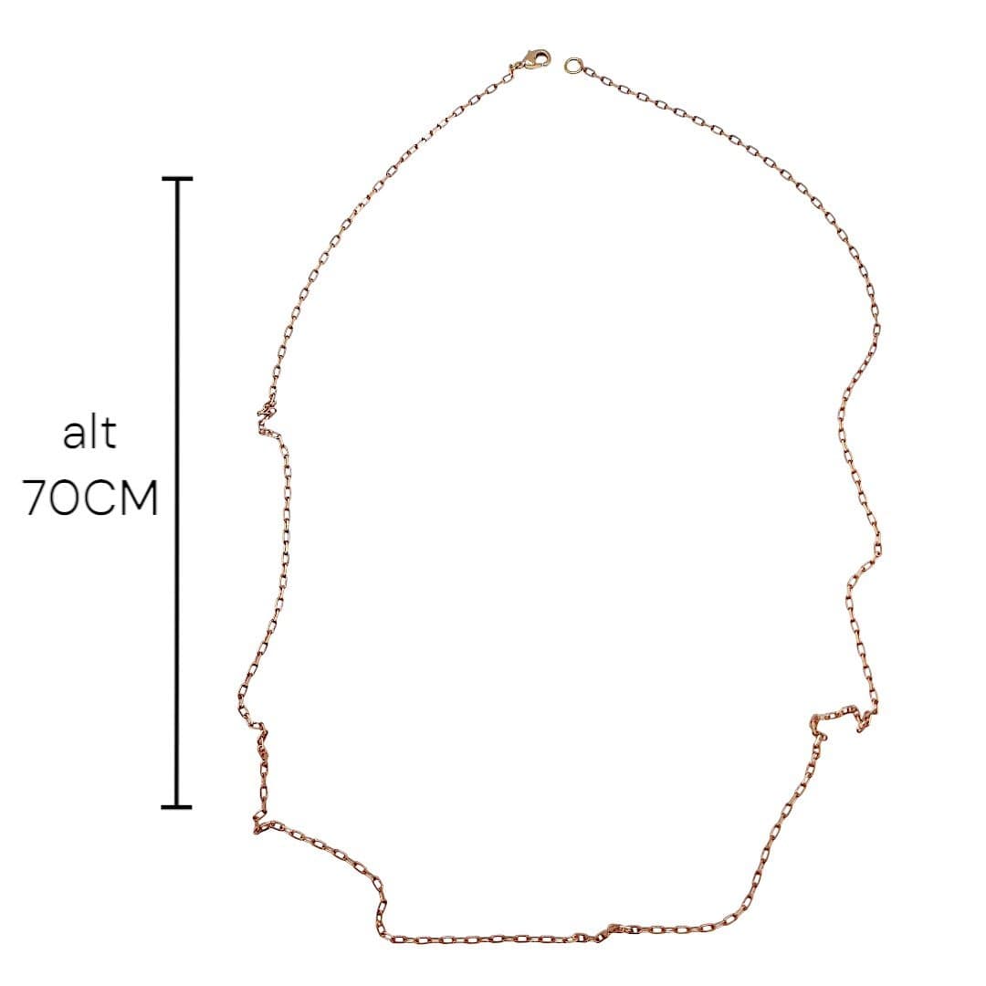 Corrente Cartie Fina 70 Cm miniatura 2