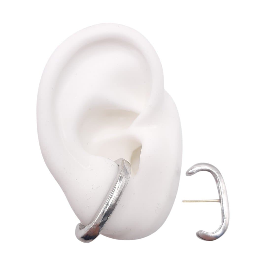 Brinco Ear Hook Liso miniatura 2