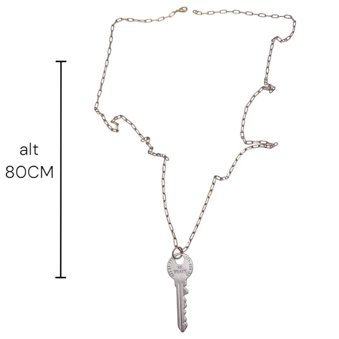 Pulseira Chave Com Corrente miniatura 2