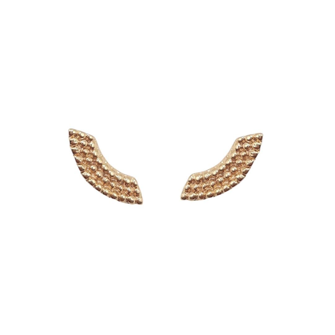 Brinco Leque De Bolinhas