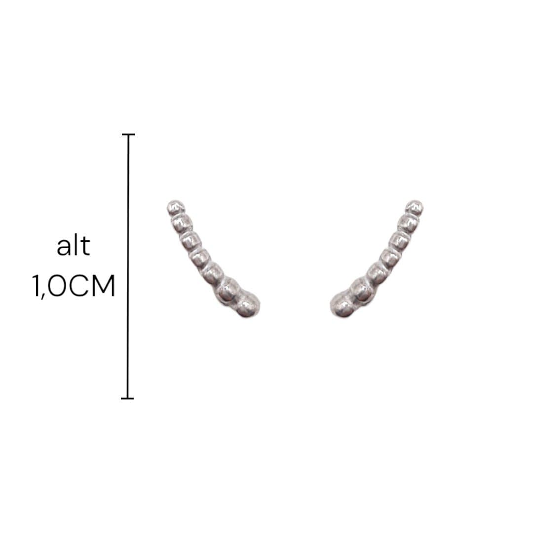 Brinco Ear Cuff Bolinha Mini